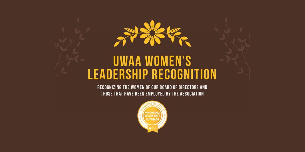 The UWAA recently recognized and celebrated the women of our board of directors and those that have been employed by the association with our first UWAA Women’s Panelist event. 

View this virtual event and our recognition of women’s leadership at uwyo.edu/alumni/about-t…. #uwyo