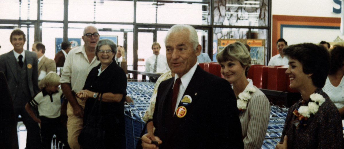 6) Sam Walton not only identified a disruptive business model, but he also continued to scale aggressively.By the company's 25th anniversary in 1987, Walmart had 1,198 stores, 200,000 employees, and over $15 billion in revenue.Impressive growth even by today's standards.
