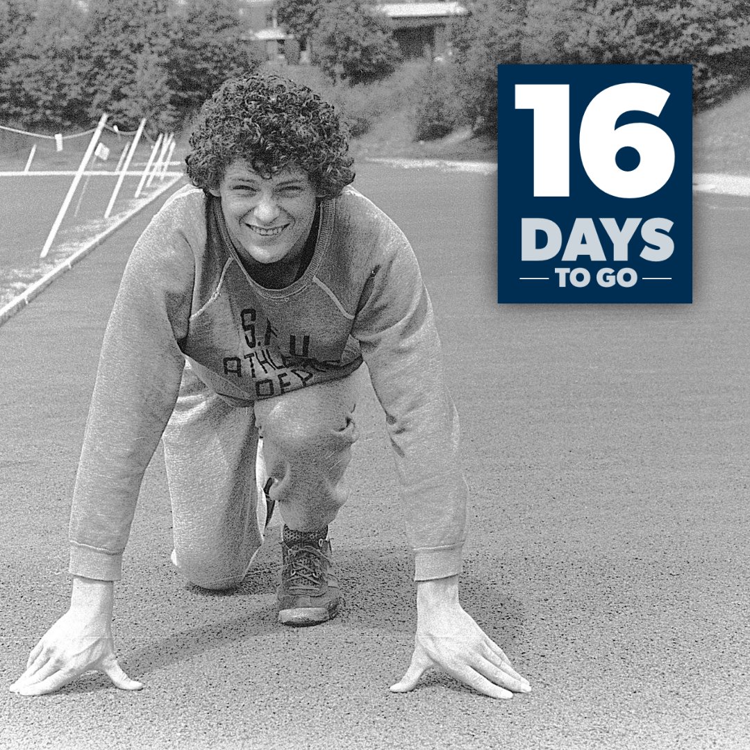 Just like Terry got a boost from the news that Isadore Sharp was challenging 1,000 companies to fundraise, you can get a boost for your fundraising by registering to fundraise today at terryfox.org

With 16 days left, imagine how many family and friends you can reach!