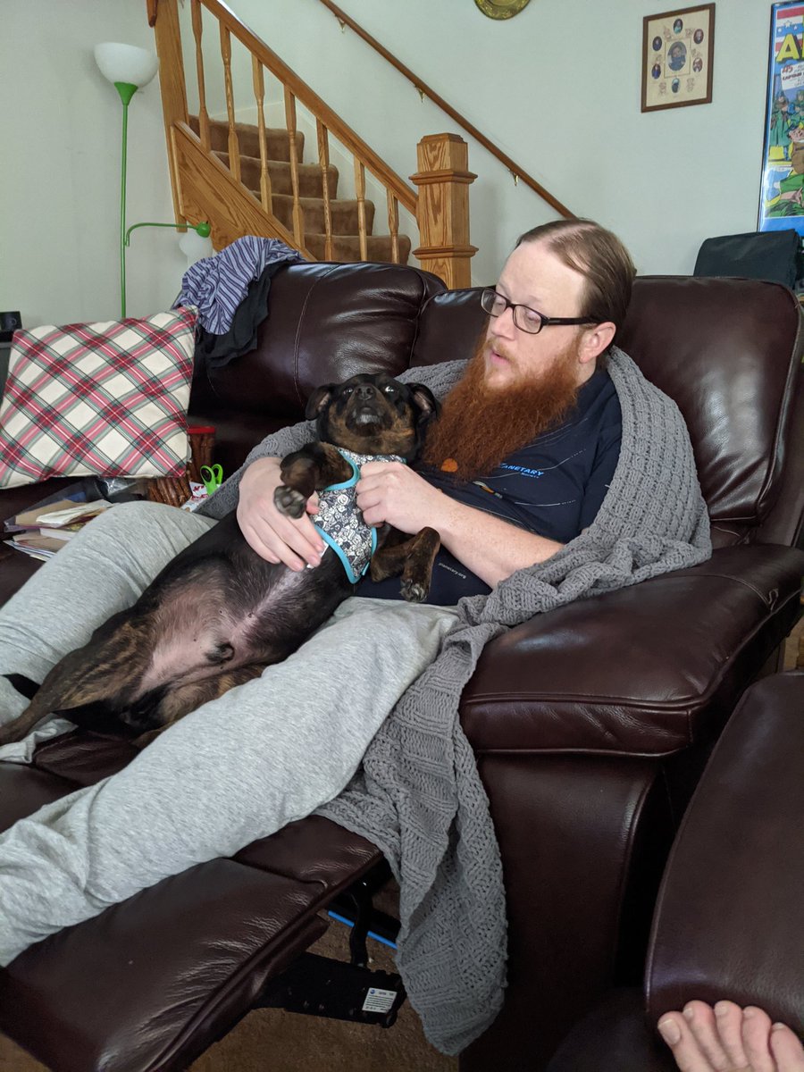 GaspodeU's tweet photo. .@TheGratefulNed telling me that dogs go bork outside and it's okay but I think it's not ok! No dogs go bork but me! https://t.co/0nQ7jCTSXQ