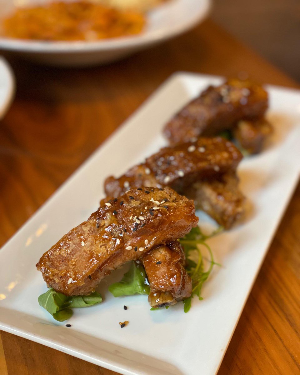 We’re cooking up the food that you’re craving this long weekend. ⁣These awesome weekend features we’ll be serving up all weekend long. Appetizer: Sticky ribs⁣
⁣
Entrees:⁣
1) Chipotle mango halibut⁣
2) Tortellini ala vodka ⁣