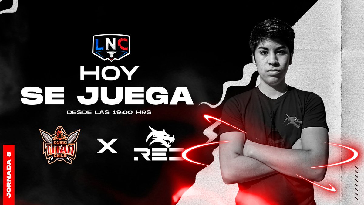 ⚔️ | #MatchDay | J4

🎯 <a href="/DyingTitanChile/">DyingTitanChile</a> vs <a href="/RedeSports1/">Red eSports</a> 

Es viernes y Dying y Red lo saben, ellos pelearán esta tarde para conseguir el triunfo en la arena del rey.

¿Quién ganará? 🏆💙

🗣️ | N/A
🕘 | 19:00
🖥️ | N/A

#LaNacional 🇨🇱