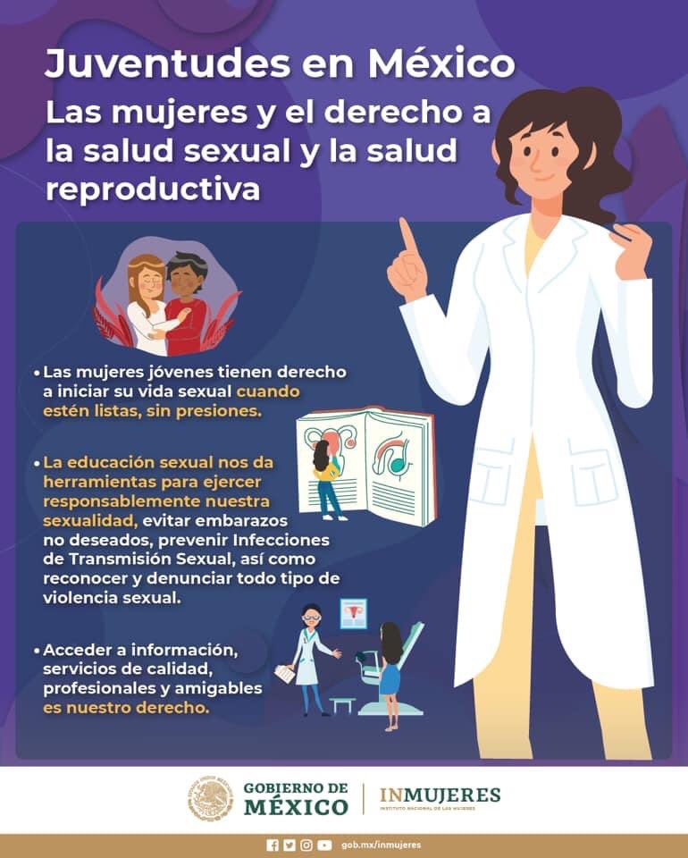 IMECMUJERES's tweet photo. #Inmujeres informa:
Es fundamental garantizar el derecho a la #SaludSexual de las #Mujeres, necesitan tener acceso a información veraz y a un método anticonceptivo de su elección que sea seguro, eficaz, asequible y aceptable. Deben estar informadas y empoderadas.
@aortizlanz https://t.co/B6xIIBKzjl