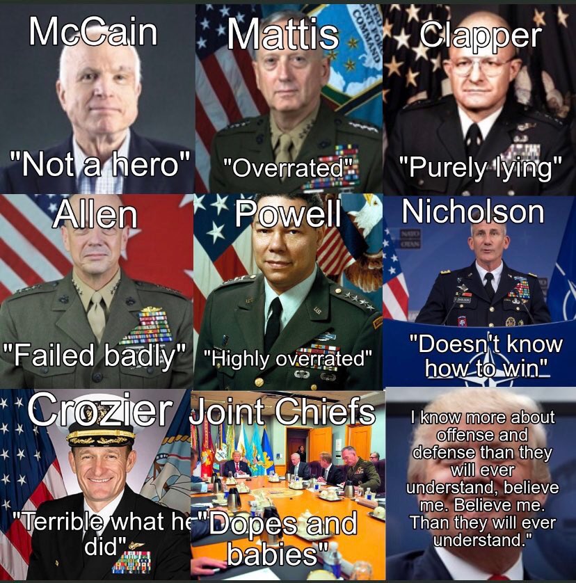 Doug_Cramphorn's tweet photo. @FLOTUS @TheAtlantic ....because of course, he has NEVER disrespected a veteran or serving officer before....... https://t.co/xxtwsJ8mTB