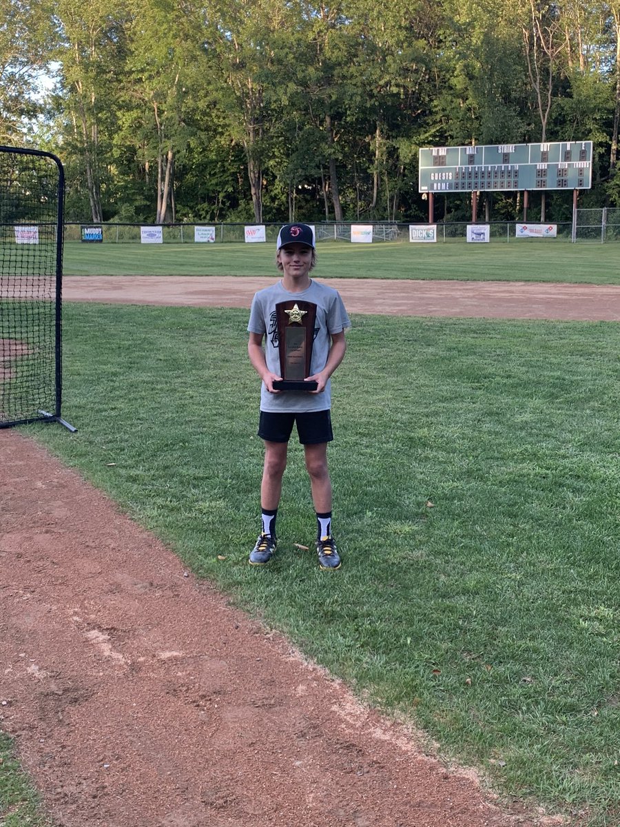 MEStingAthletic's tweet photo. Congrats to Colin(Maine Sting 12u) for winning his Cal Ripken Home Run Derby tonight! #tanksonly https://t.co/Kj08BsW10f