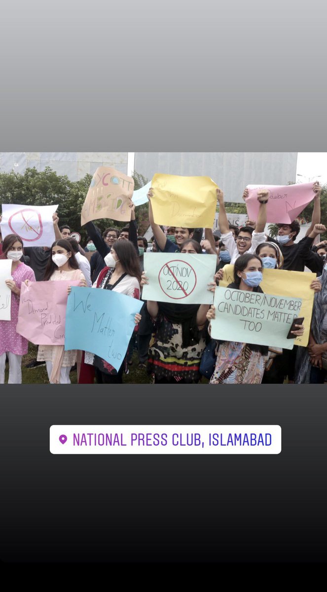 mohsinmessi1010's tweet photo. The protest went well, bus abh dua karain Kai our meeting at the ministry of education goes well too 🙌, don't lose hope is all I'm gunna say 
#expectedgradesforoctnov 
#predictedgradesforcaieoctnov
#Covid_19
#ExamsInCovidASuicide
#expectedgradestooctnov https://t.co/RyT0AAO6Zu