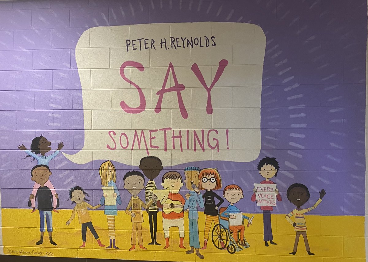 GP157c's tweet photo. What a great week! So proud of all the amazing lessons the teachers created to kick start the year! Check out the new mural at Grand Prairie, it was one of our favorite reads from the week! ⁦@GP157c⁩ @fsd157c #gp157c https://t.co/jyfX0Y2uTe
