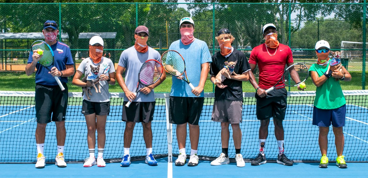 TruthNTennis's tweet photo. Truth N Tennis teaching staff spent the past 2 days undergoing the annual trainer certification process.  Coach Sid Newcomb (USTPA Nation Head Tester) traveled from Orlando to personally administer the testing.  Thank you Coach Newcomb.  @USTAFlorida  @usta  #tennis https://t.co/LMCTX8h29b