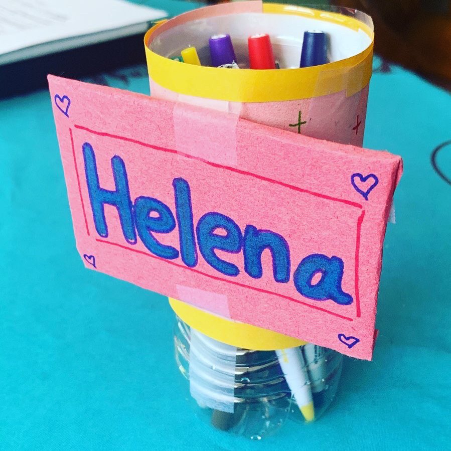 MiamiSunsetMed's tweet photo. Our Medical Magnet students crushed this STEM challenge today! 🏆 They had to use recycled materials to create a pencil holder to organize their distance learning workspace! Excellent work team! 🎉👏 @STEMDesignation @MDCPSSTEAM @MDCPSSouth @MDCPS https://t.co/rRpmqiPvZv