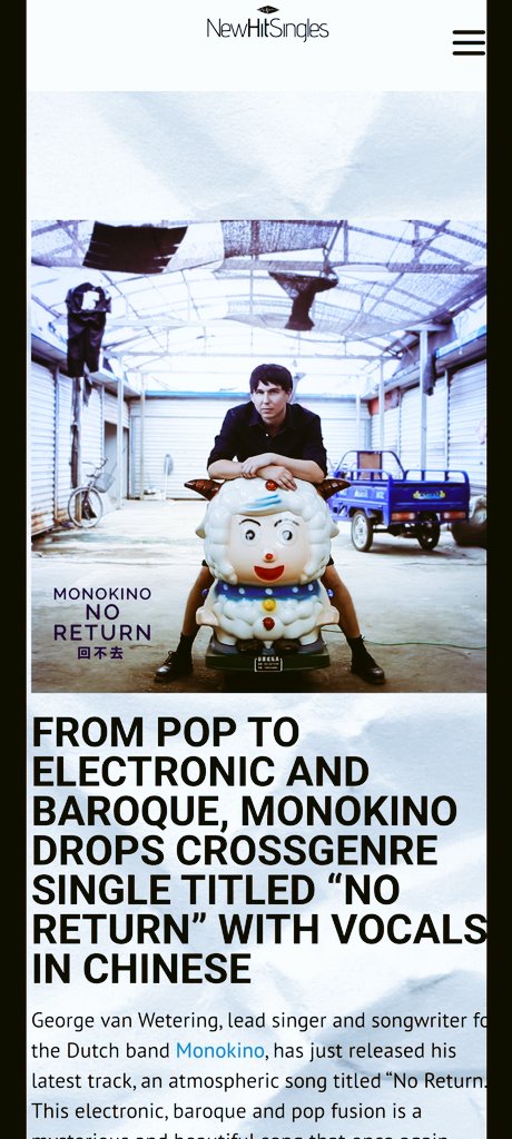 'No Return' music video online now!  youtu.be/BrvLTKzayVg