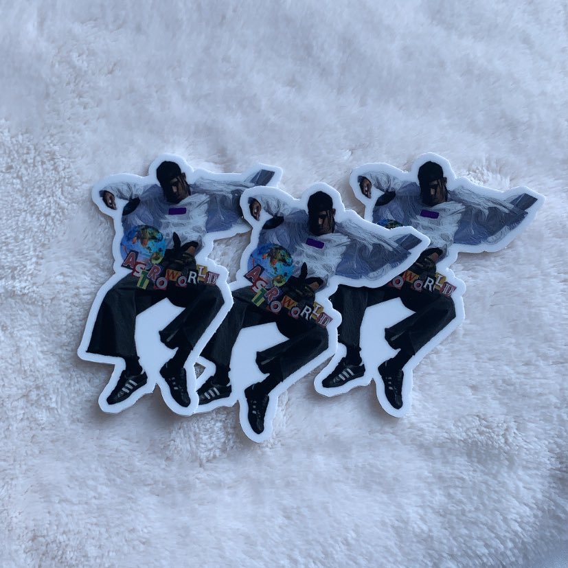 miascreations's tweet photo. low stock stickers ❕❕
- kid named cudi (3) 
- travis (3) 
- bad bunny (3) 
- brent (3) 
available to shop on https://t.co/NcG3Kn6QEY ! https://t.co/xVNZU7kfjb