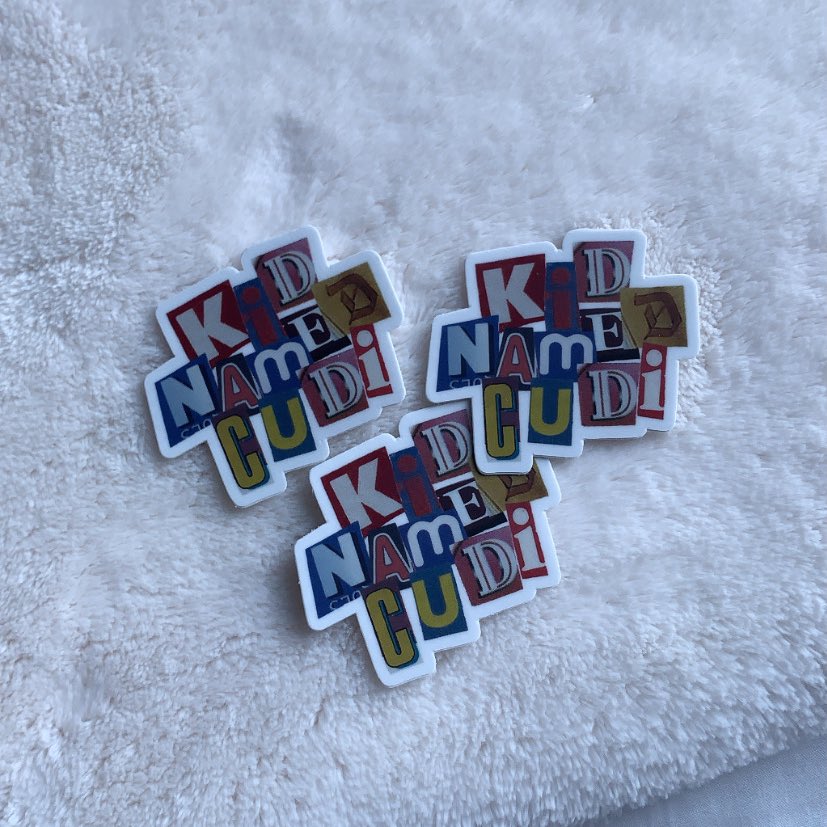 miascreations's tweet photo. low stock stickers ❕❕
- kid named cudi (3) 
- travis (3) 
- bad bunny (3) 
- brent (3) 
available to shop on https://t.co/NcG3Kn6QEY ! https://t.co/xVNZU7kfjb