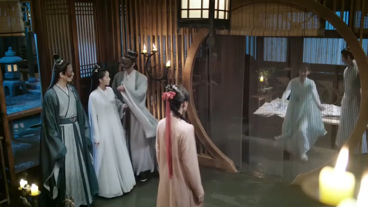 Yanran succeeded to create a misunderstanding by tricking Xuanji and Mingyan.This scene kinda parallel the one with HC.The outcome is different but Sifeng believe what he saw. He didn't care for their explanation cus he thought she loves Mingyan. #episode10  #LoveandRedemption