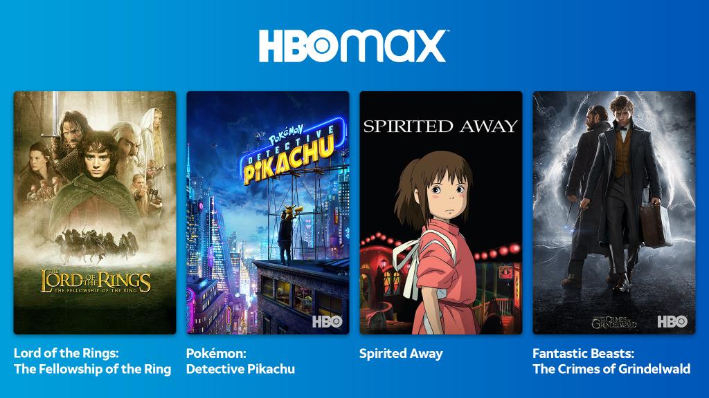 ATT's tweet photo. Step into a different type of world with HBO Max. A long-time fave, a couple recent showings, and even an animation classic! 🌍✨ Now streaming on #HBOMax! https://t.co/p2KEkOYaDk