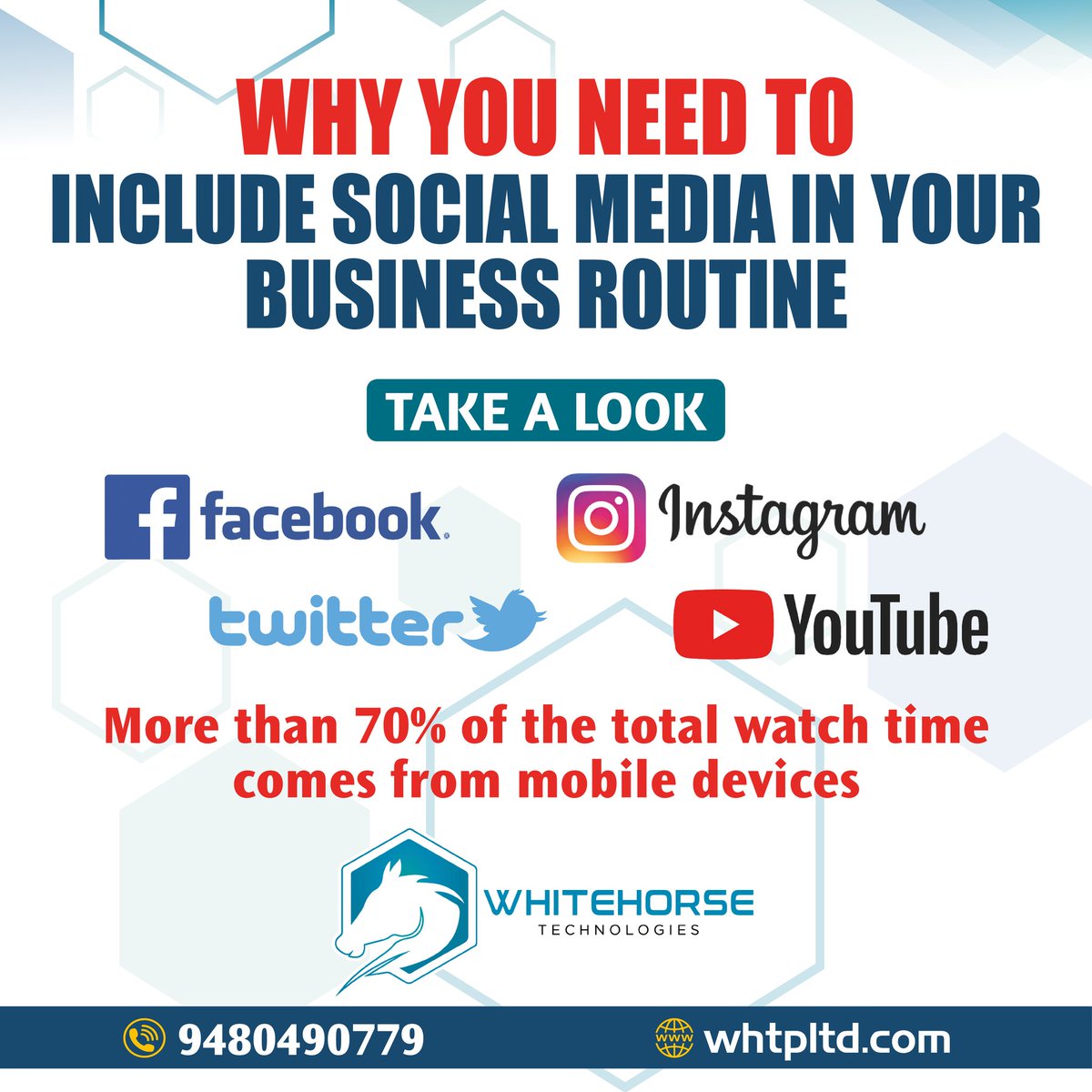 WhiteHorseTech2's tweet photo. #socialads #socialmediaads #socialmediamarketer #socialmedia #socialmediaexpert #socialmediaagency #socialmediamarketingtips #socialmediaguru #socialbranding #whitehorsetechnologies https://t.co/B5vycZrBFb