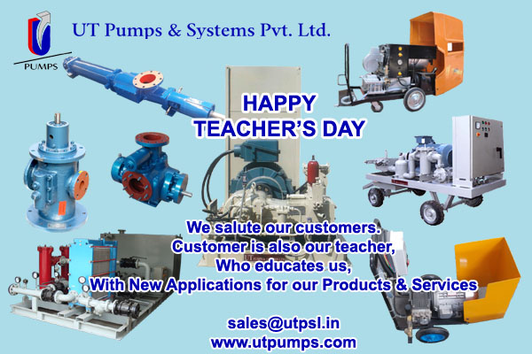 utpumps's tweet photo. We Salute our customers, Customer is also our teacher, who educate us, With New Applications for our Products &amp; Services Visit https://t.co/4aMxi7Rju2 #HappyTeachersDay #HappyTeachersDay2020 #शिक्षकदिवस #utpumps #utpsl #teacher #lubeoil #systems #screwpump  sales@utpsl.in https://t.co/L1DinsPdEt