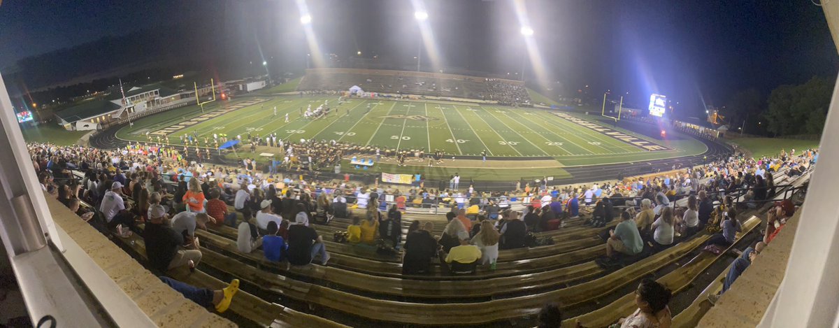Proud of our @GoldenTigerFB for the 41-0 shutout tonight against Mae Jemison. Great job tonight  @RHS_Marching100, @RHcheerleaders, and @RvilleStudntSec. These groups are the best around. Thanks for the support tonight!!!