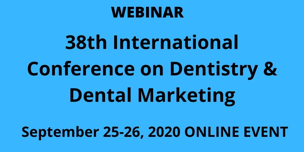 Conferences (WEBINAR Conferences) Committee invites all the experts and researchers from all over the world to attend " DENTAL MARKETING 2020 "
dentalmarketing.conferenceseries.com