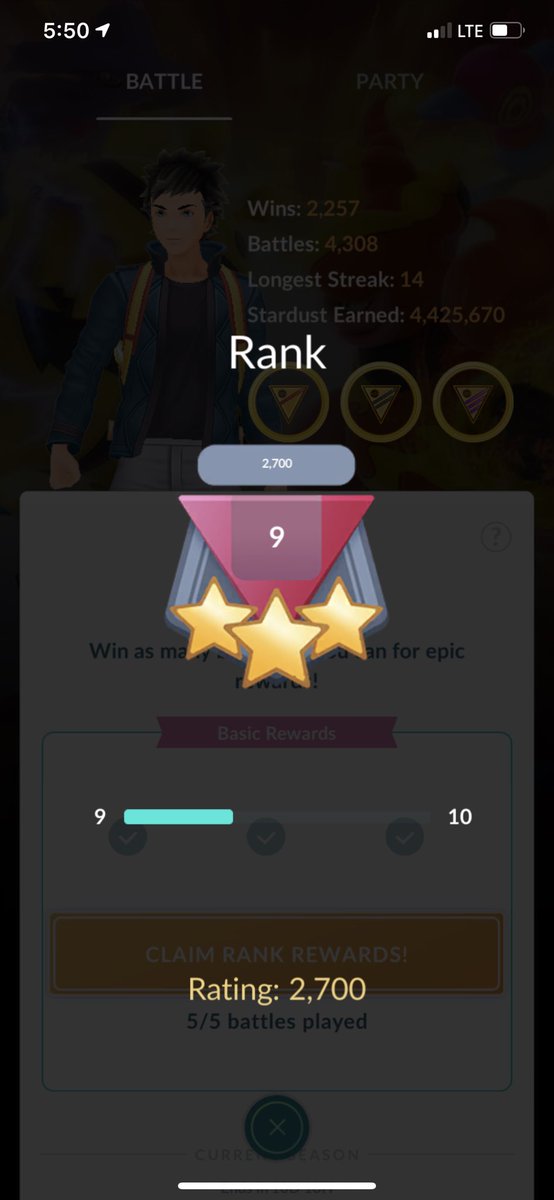 Nic Tetra Ninja Making A Late Season Push To Hit Rank 10 In Pokemon Go Battle League Can I Do It