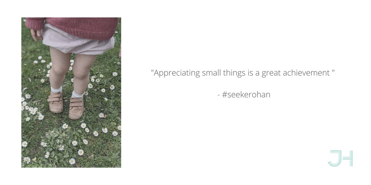 "Oops sorry flowers. Oh no! Muuummmy. Ooops sorry ants" 
If only we had this much respect and appreciation for the smallest of things.