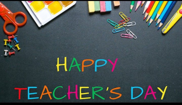 gilla_mukesh's tweet photo. Happy teacher's day https://t.co/eEX5GMuCx4