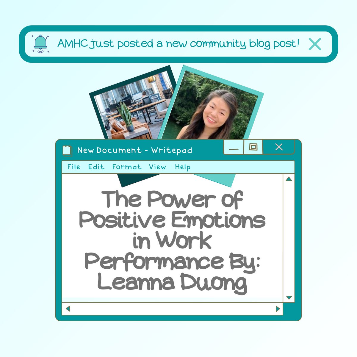 asianmhc's tweet photo. "If you want to know the big secret to being successful, itβs that productivity isnβt entirely dependent on the amount of hours you put in--it matters what mood you are in too."
Check out our latest #communityblog post here: https://t.co/p9uKyvWsNE https://t.co/MsK0ETdoh0