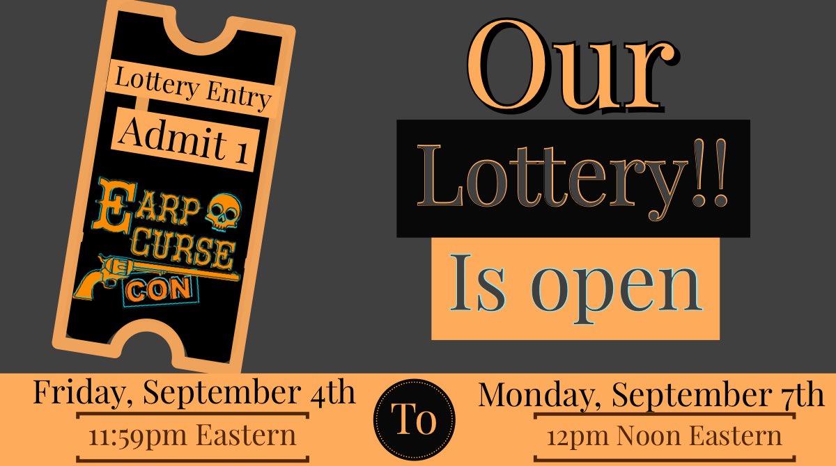 Earp Curse Con tweet media