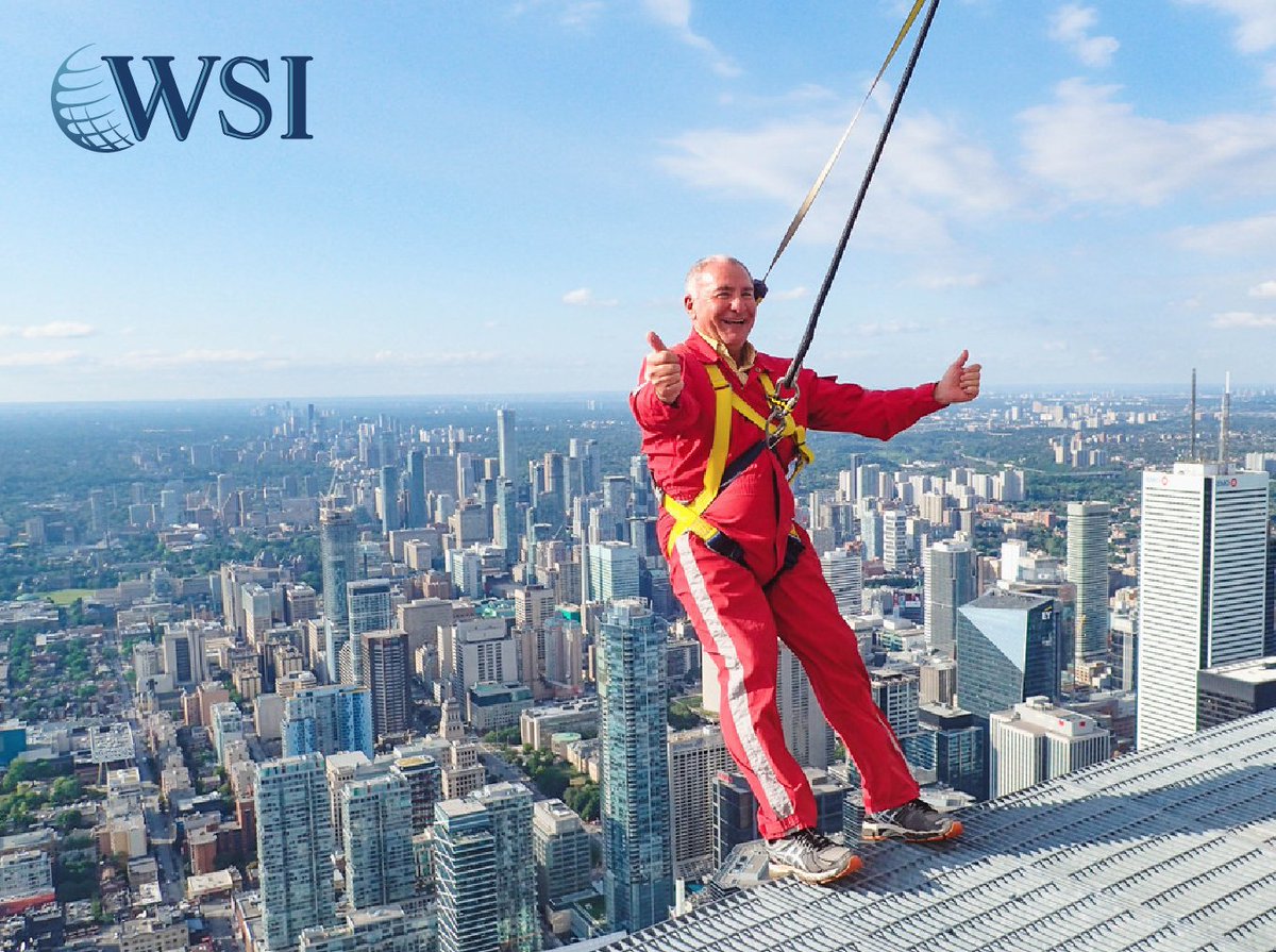 Finish the sentence
"If you not standing the edge,...

#wsiworld
#wsistory