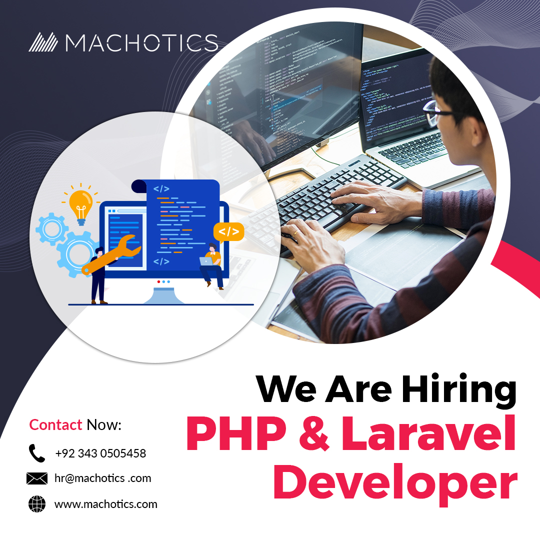 machotics's tweet image. We are experienced and professional Laravel & PHP development services provider Company in karachi. Contact us for Free Estimate Now.
Whatsapp: +923430505458
#PHPDevelopment #LaravelDevelopment #LaravelAppDevelopment #SwiftDevelopment #WebDevelopment #MobileAppDevelopment