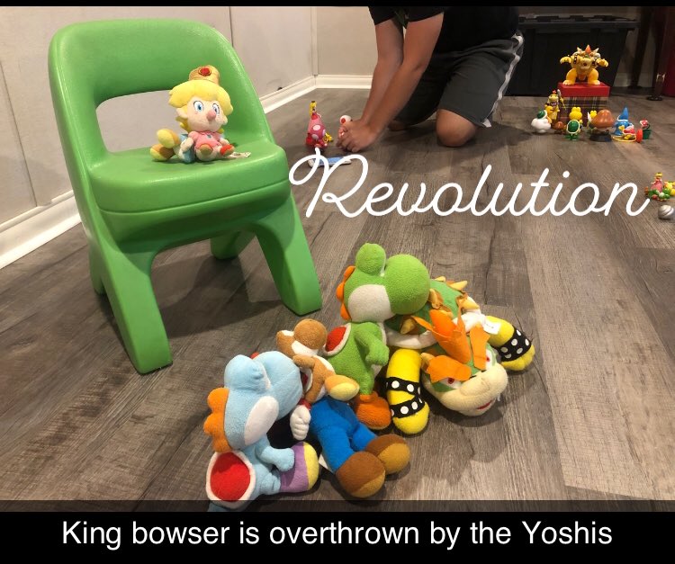 acalih16's tweet photo. The political twists in the mushroom kingdom @CooperGoPo #gummygov https://t.co/8qba5YdNfP