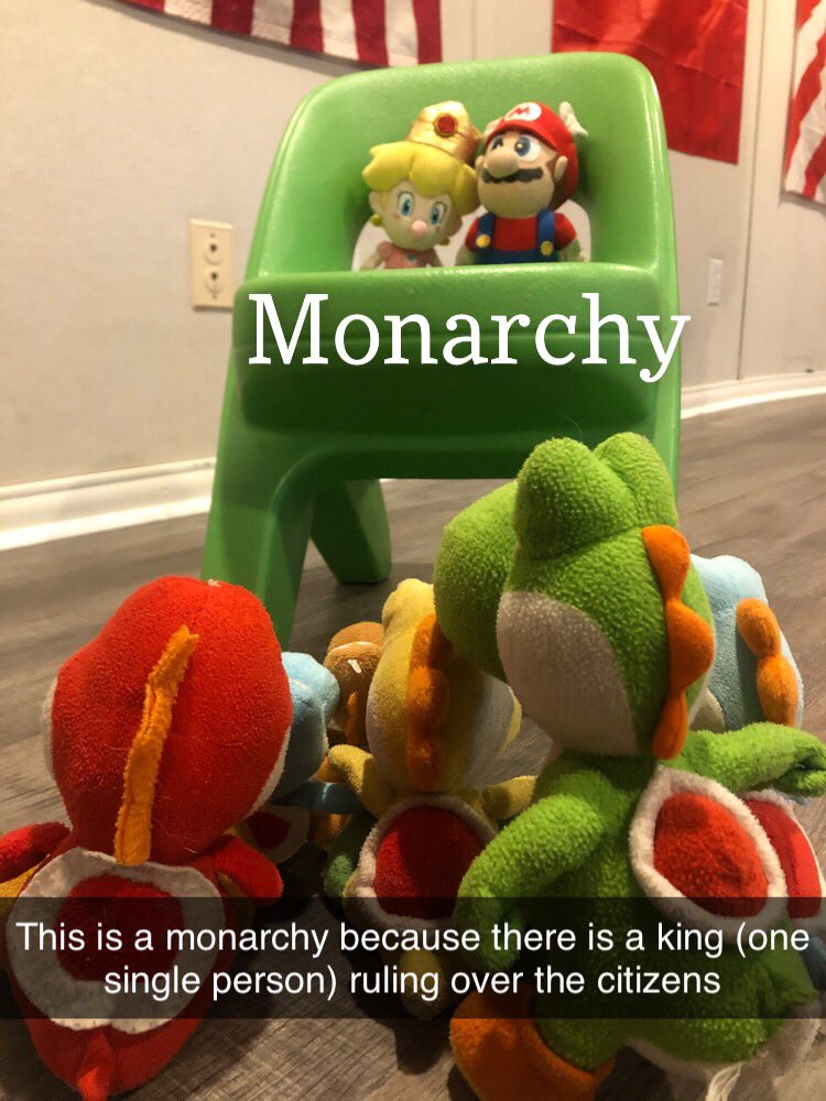 acalih16's tweet photo. The political twists in the mushroom kingdom @CooperGoPo #gummygov https://t.co/8qba5YdNfP
