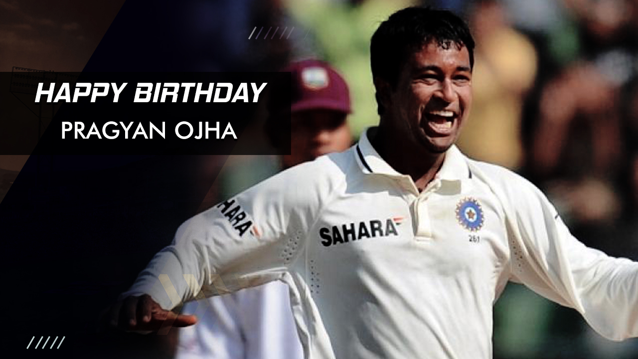 Happy Birthday!! Pragyan Ojha

India\s left-arm spinner 