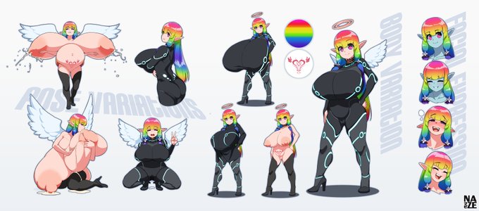 久々のキャラクターシートコミッション
ザエッシャちゃん😜
New character sheet commission!
Cute fairy "Xaessya" 