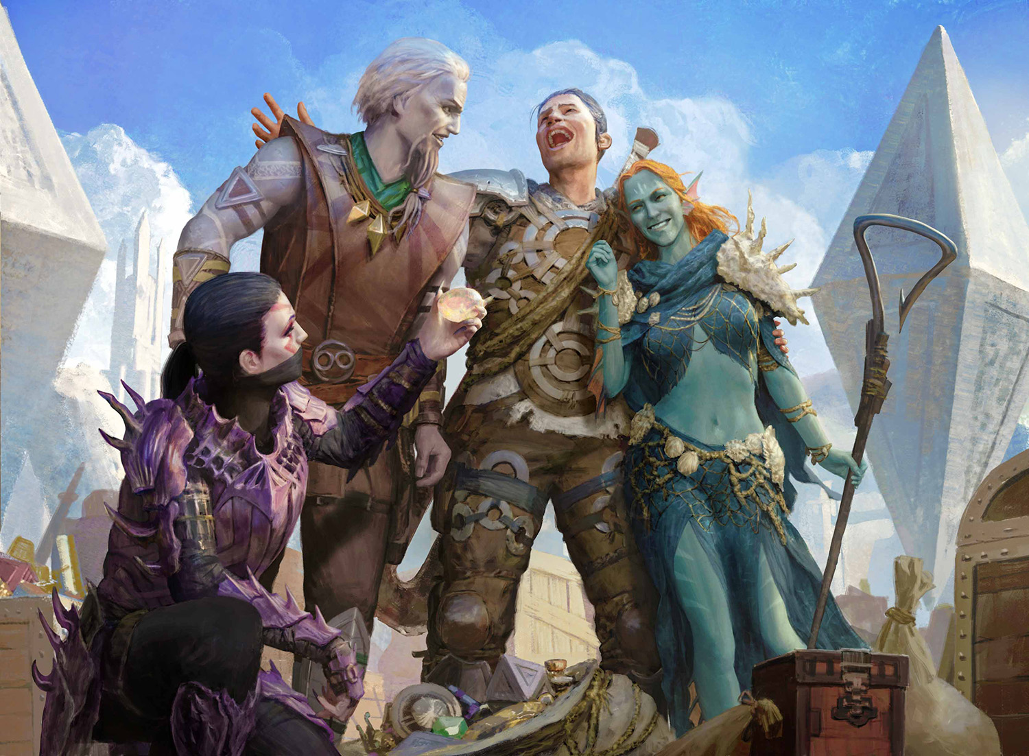 Zezhou Chen on Twitter: "Spoils of Adventure AD: Taylor Ingvarsson #MTGART #mtgzrn… "