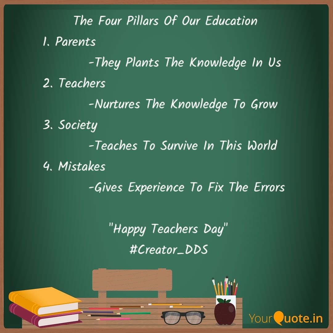 creator_dds's tweet photo. #HappyTeachersDay 😊😊
#MyQuote https://t.co/r1TWFl58Bs
