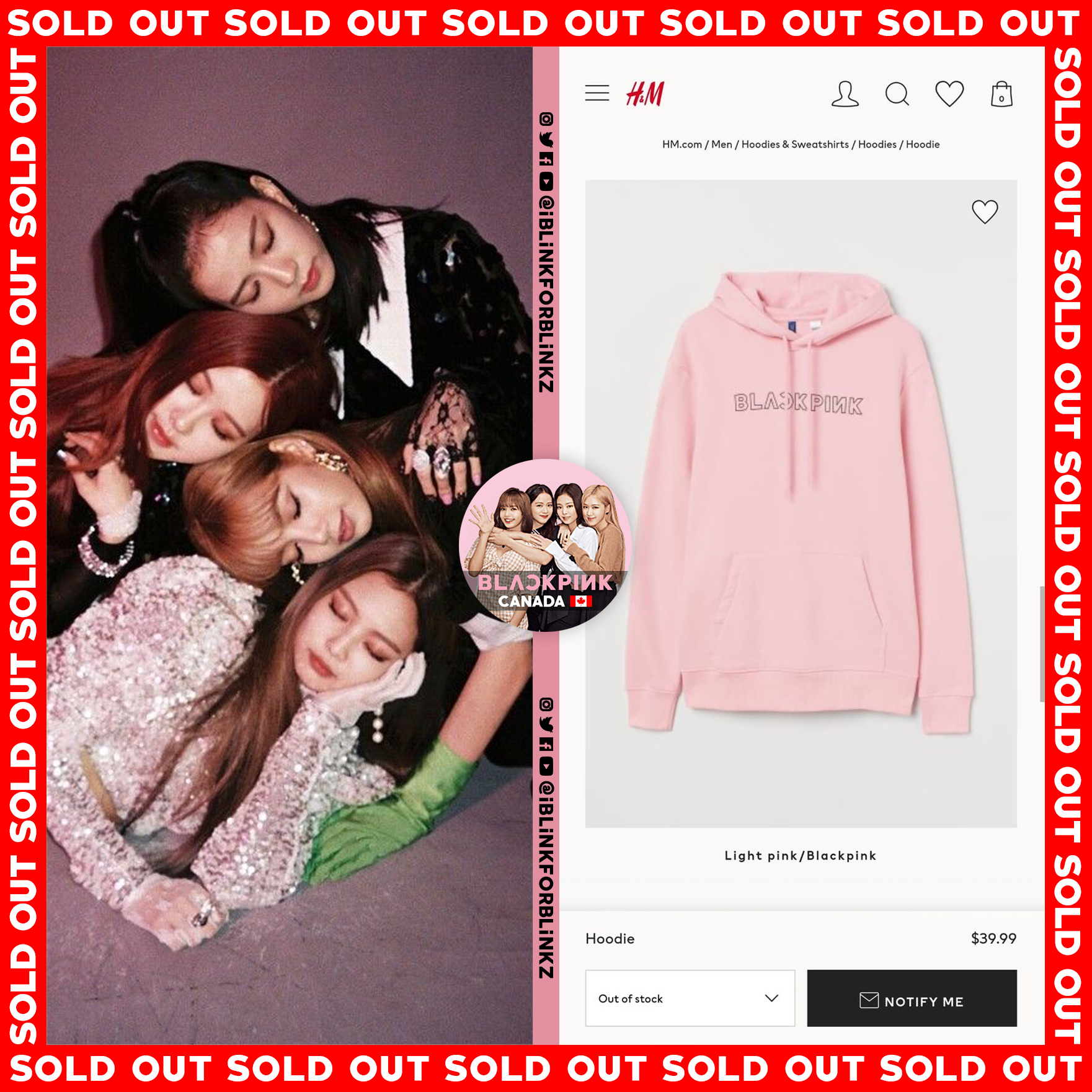 blackpink hoodie india