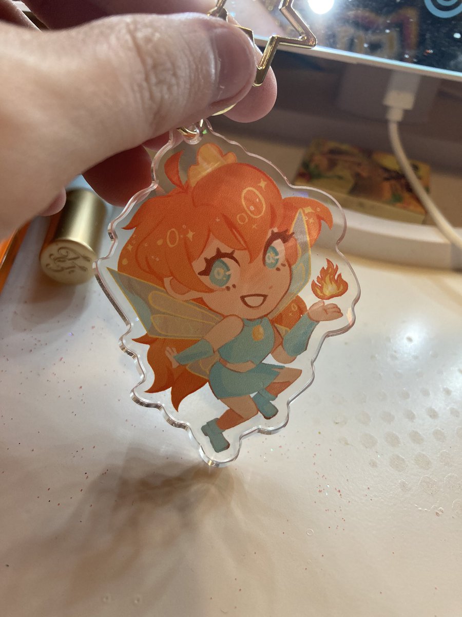 katboysss's tweet photo. GAMERS EXCITING NEWSSSSSSS look at my first charm!! She’s not kpop but I’m so excited I’m posting her everywhere https://t.co/Gihl777ERF