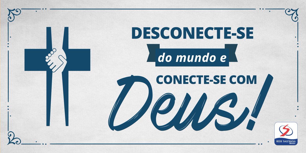 redesalesiana's tweet photo. Como anda a sua conexão com Deus? Ela é contínua? Às vezes a conexão fica fraca? Ou será que sua conexão caiu? De qualquer forma, saiba que você sempre pode se conectar por meio da oração, e essa conexão é direta com Ele. ✨🙏✝️✨ #ConecteSe #SomosArsb #RSB https://t.co/QY2WurTV6s