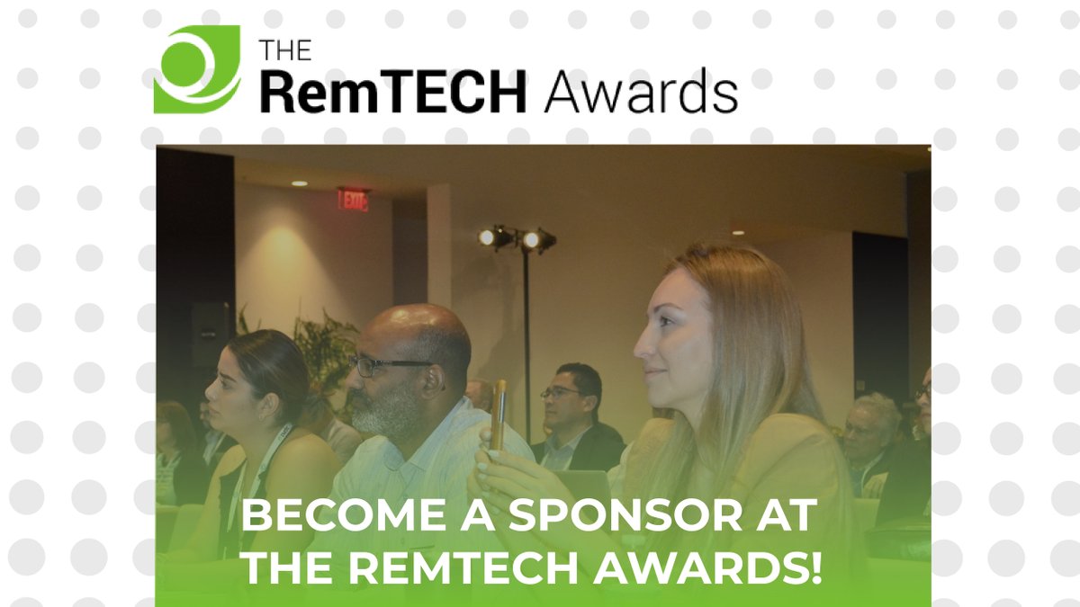 Come and take a look at what you can expect as a sponsor at the #RemTECHAwards. We have companies from all around the world ready to take part in this innovative community event! Click here for more. bit.ly/2CK3kwb