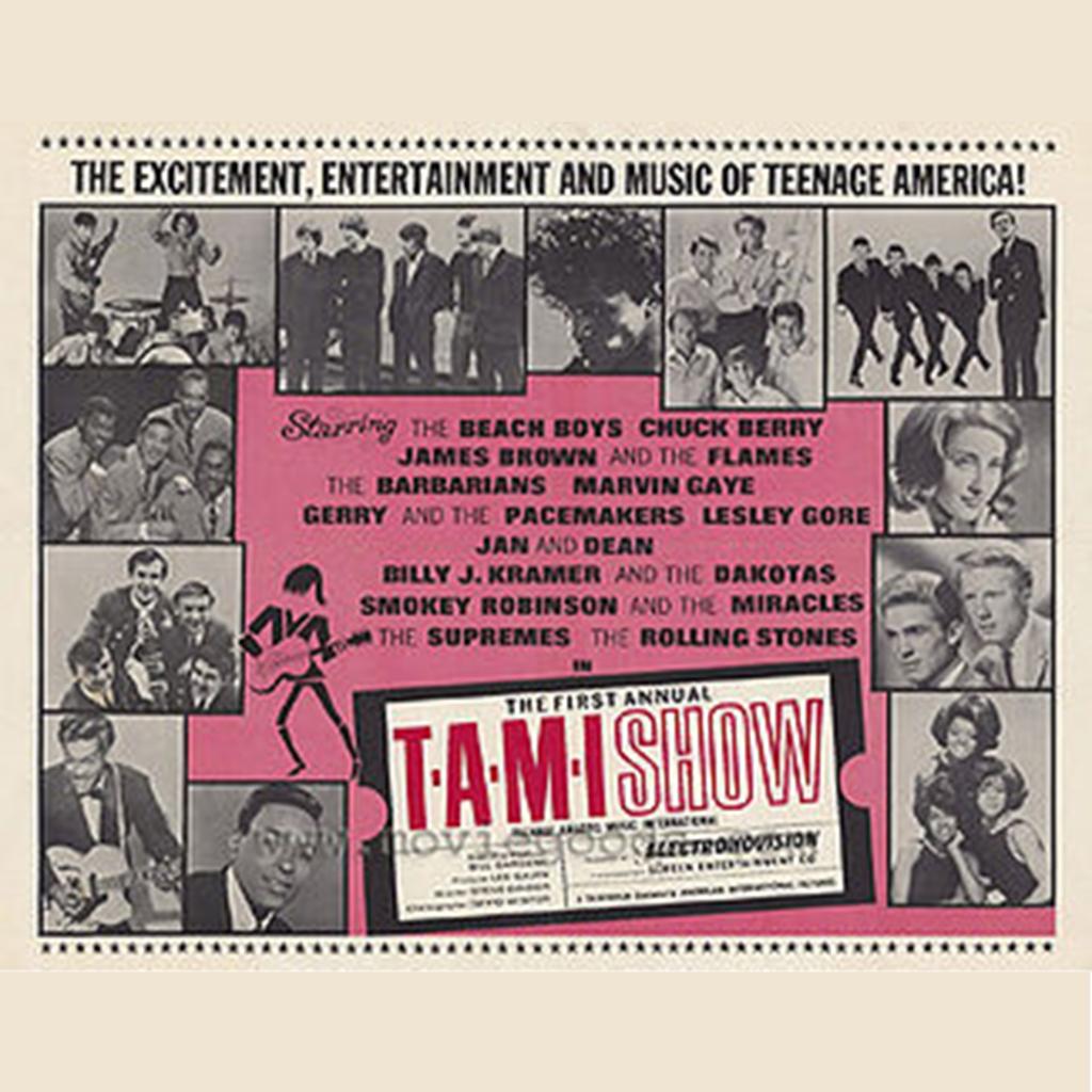 tcm's tweet photo. As part of The TCM End of Summer Tour we are taking you to one of the best concerts of the 60’s, THE T.A.M.I. SHOW (‘64). #LetsMovie https://t.co/ThjiRdOoIu