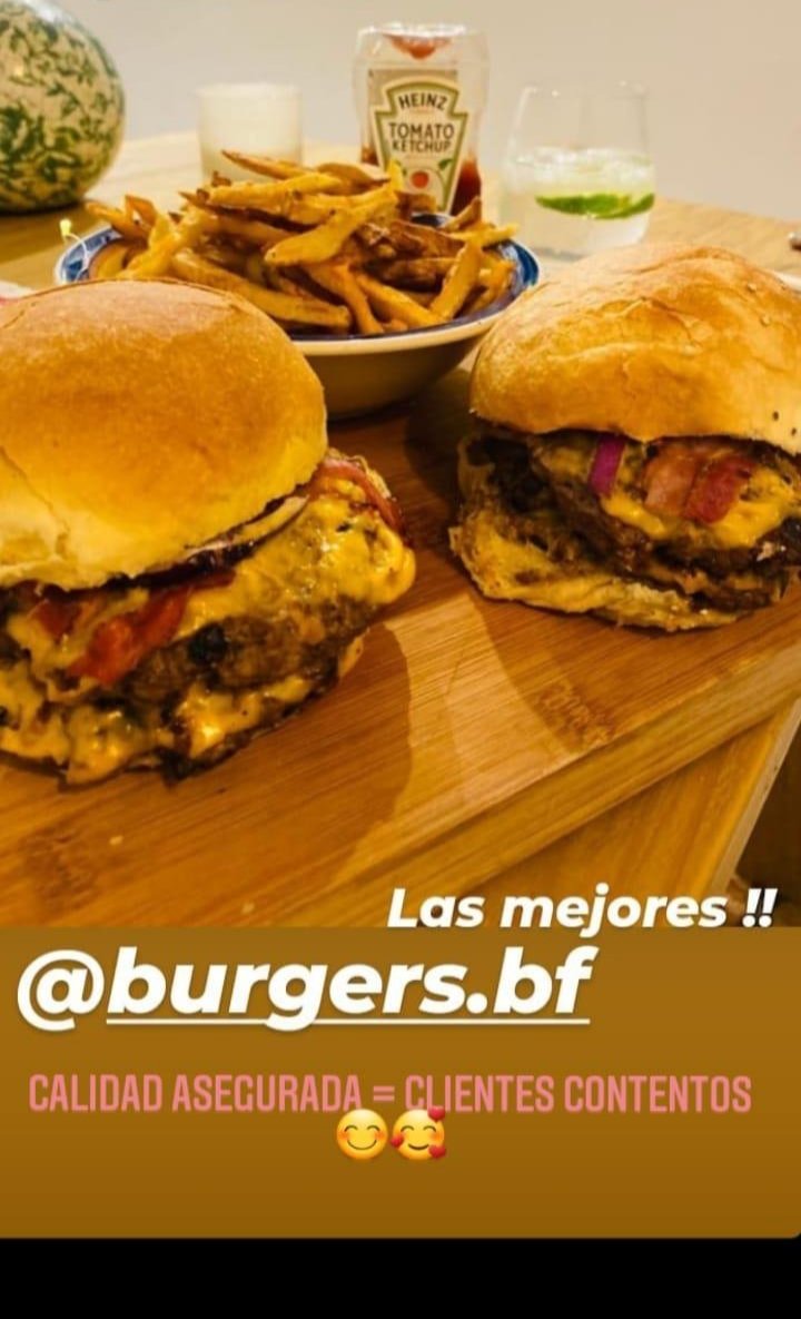 Brianfavant's tweet photo. Buenas, hace poco arranqué con mi emprendimiento de hamburguesas y la verdad que me ayudarían mucho difundiendo, son una bomba y a buen precio.
Muchas gracias! https://t.co/aoc5L0MSTs