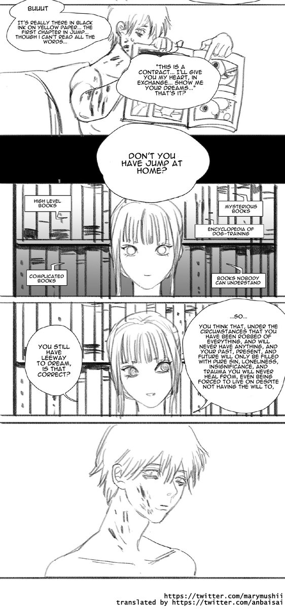 234 (I`m soooo appreciated that https://t.co/qlYD8eZ93d translated it into English. Her translation is so good that I almost forgot I drew this story lol. 最高じゃあないっすか 