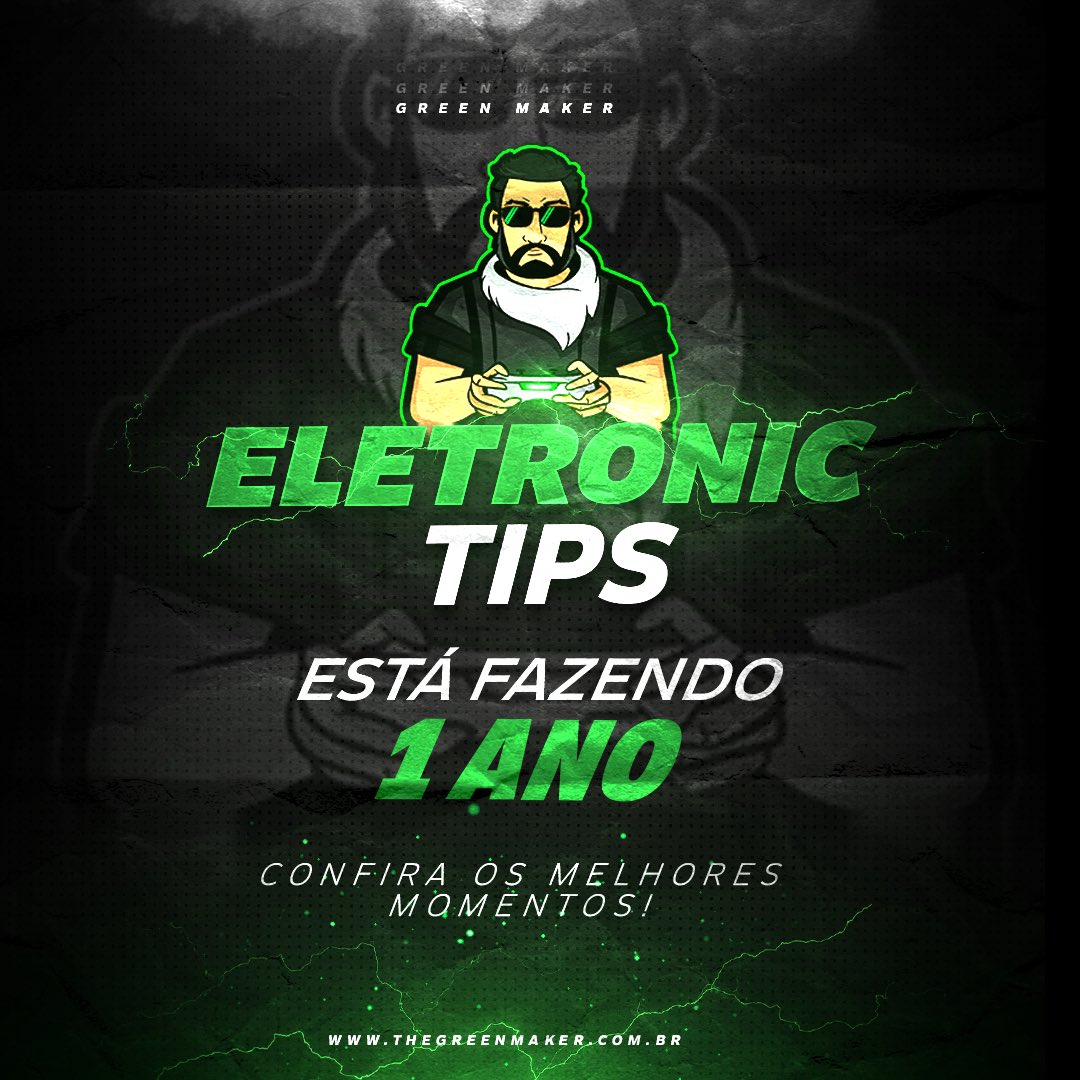 greenmaker_'s tweet photo. Esse mês a Eletronic Tips completa 1 ano e pra comemorar vamos compartilhar com você os melhores momentos da nossa trajetória! 

#EletronicTips

#confianogreen #vempragm #greenmaker #tradingesportivo https://t.co/kcvpT8GZOd