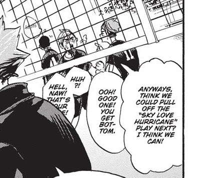 Still one of my fave Captain Tsubasa references in Haikyu, Miya twins are just too dang silly I love them ? 