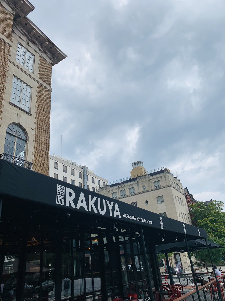 MSKinDC's tweet photo. Fun lunch with a great friend wearing our masks at Dupont Circle’s #Rakuya in the #Streatery for delicious #sushi! I’m learning to cook during this pandemic, but I haven’t mastered sushi yet! @DupontCircleBID @Eater_DC @PoPville #DCLunch #LaborDayWeekend #SupportSmallBusinesses https://t.co/sj0DYgjuhh