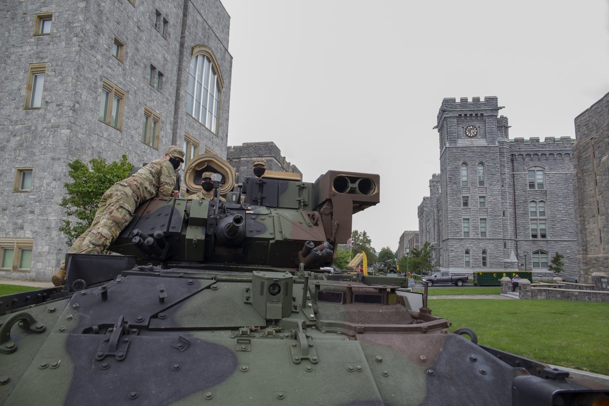 WPAOG's tweet photo. Today is the last day of Branch Week for 2020.
Here are some amazing photos of Cadets at West Point taking advantage of the opportunity to ask questions and learn more about the different Branches and what opportunities lay ahead.
#BranchWeek #WestPoint #LongGrayLine https://t.co/1tbaW387mq