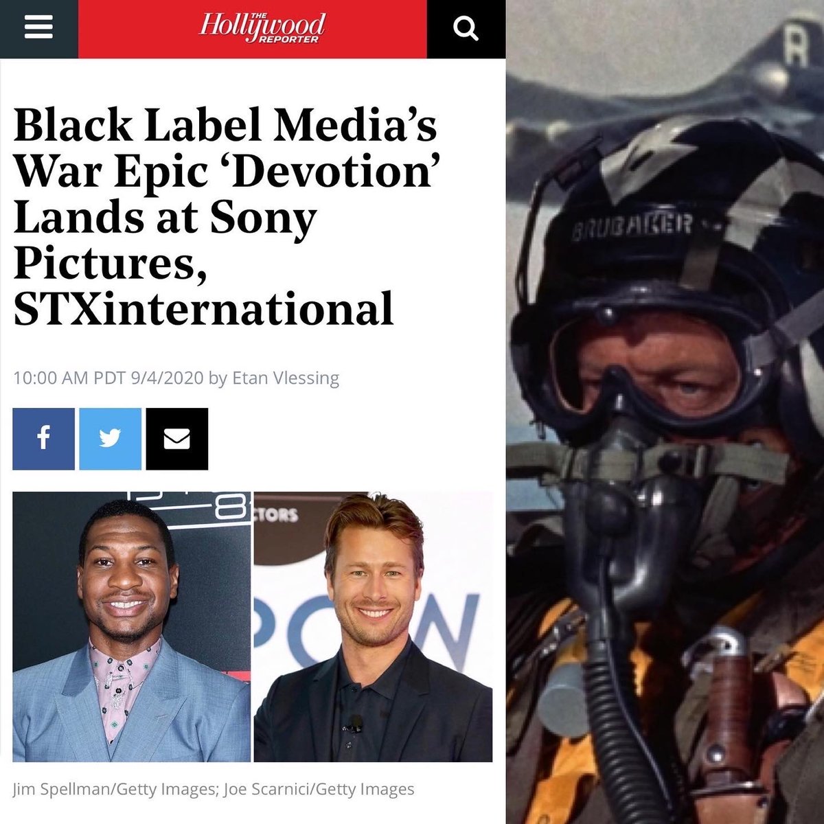 I'm proud to report that the wait is over: “Devotion” is being made into a major motion picture! When it films in early 2021, “Devotion” will be the first American-made Korean War movie since the “The Bridges of Toko-Ri” and “Pork Chop Hill” that came out in the 1950s!