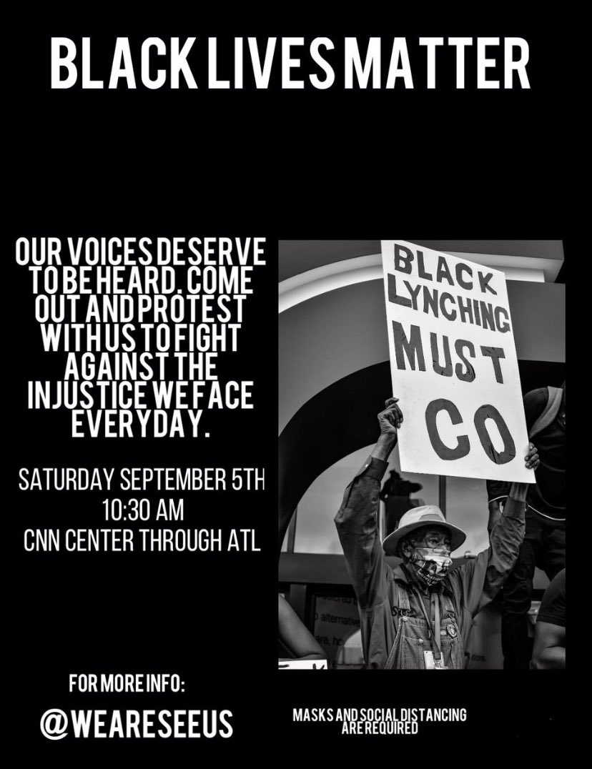 NahlahKarimah's tweet photo. #Sept5Protests #Sept5thprotest #Sept5 #TrumpResignNow #FridayVibes #LaborDayWeekend #TrumpHatesVets #BlackLivesMatter #TrumpPenceOutNow #Protests2020 #Atlanta #ATL #AtlantaProtest #RespectOurMilitary #Resist #ResistersUnite #VoteBidenHarrisToSaveAmerica https://t.co/Ow8R9NqvmH
