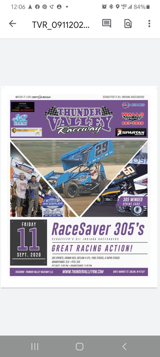 RacewayThunder's tweet photo. Coming next Friday https://t.co/zyHaL1dAe6