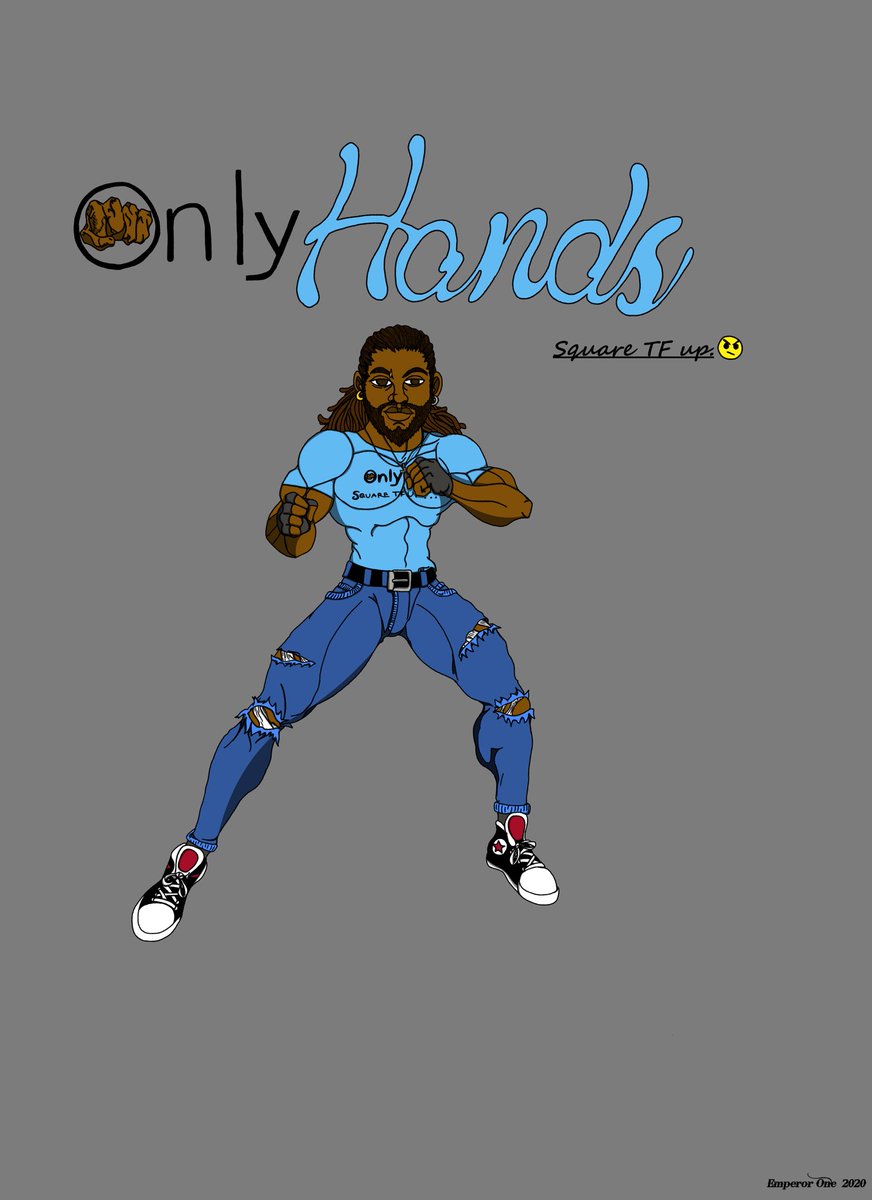 Emperor_Ichiban's tweet photo. Ok, so I know the Only____ jokes are pretty popular right now but this was the first one I saw and my brain immediately went here so send in your tips so my boys and I can put the paws on these clowns. Onlyhands. Square TF up 😂

#Onlyhands #parody #newart #EmperorOne #digitalart https://t.co/py2pN8R59i